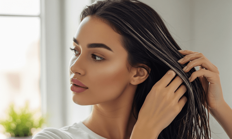 Маска для волосся з желатином, фото