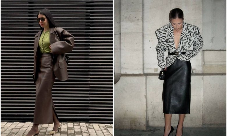 З чим носити спідницю олівець, фото