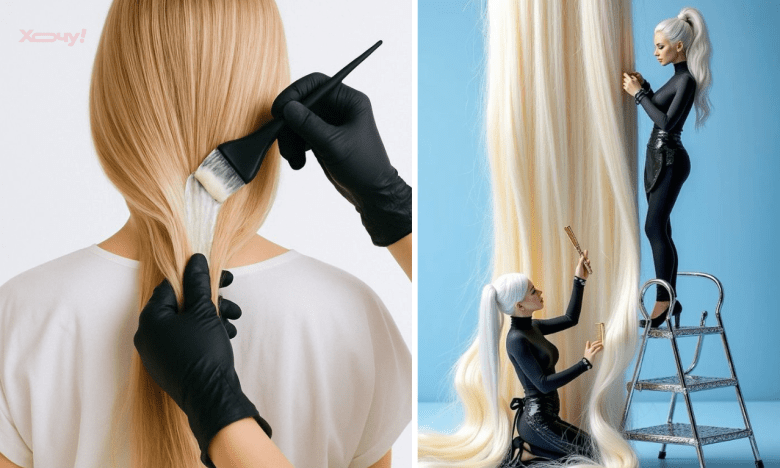 Как вывести желтый цвет из волос