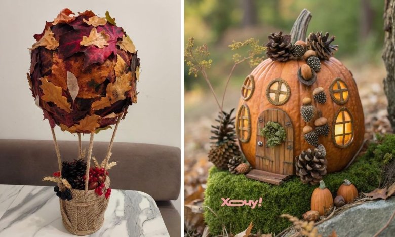 Поделки на осень, идеи