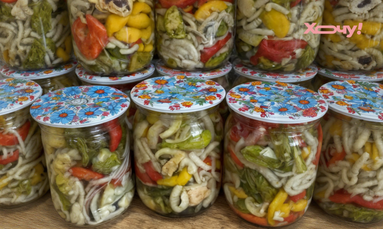 как приготовить салат с грибами на зиму