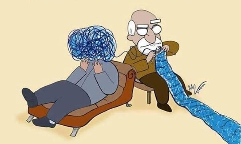 Карикатура о психологах, картинка