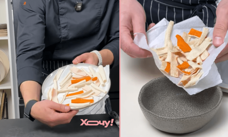 чипсы из крабовых палочек