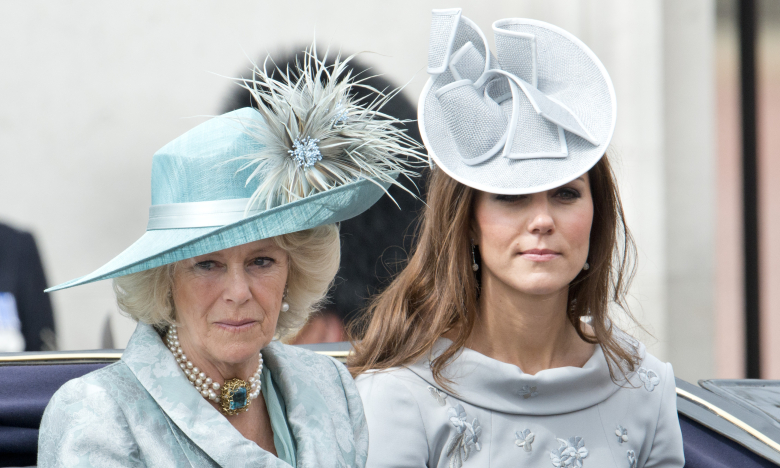 Королева Камилла и Кейт Миддлтон, фото