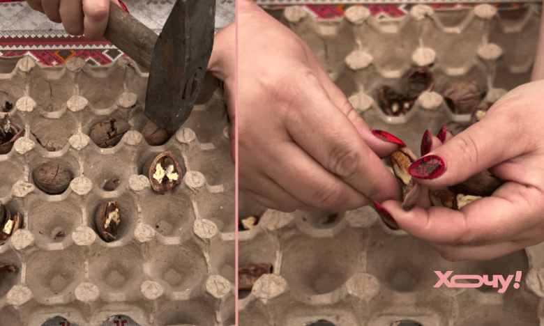 как чистить орехи без орехокола