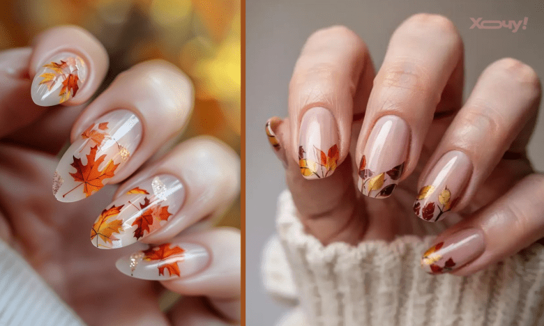 Стильный маникюр на осень