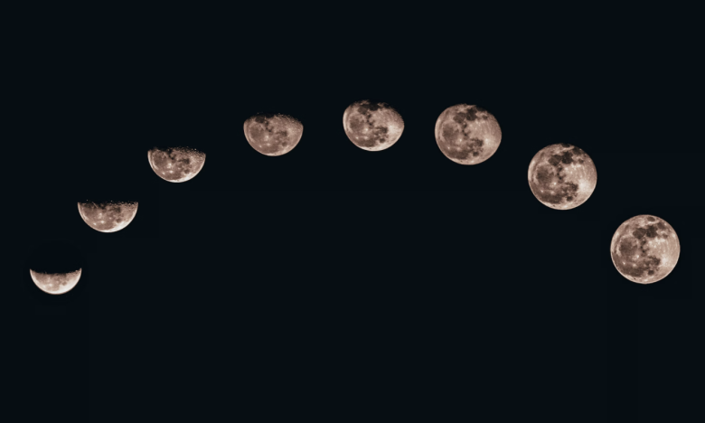 Фазы Луны, фото