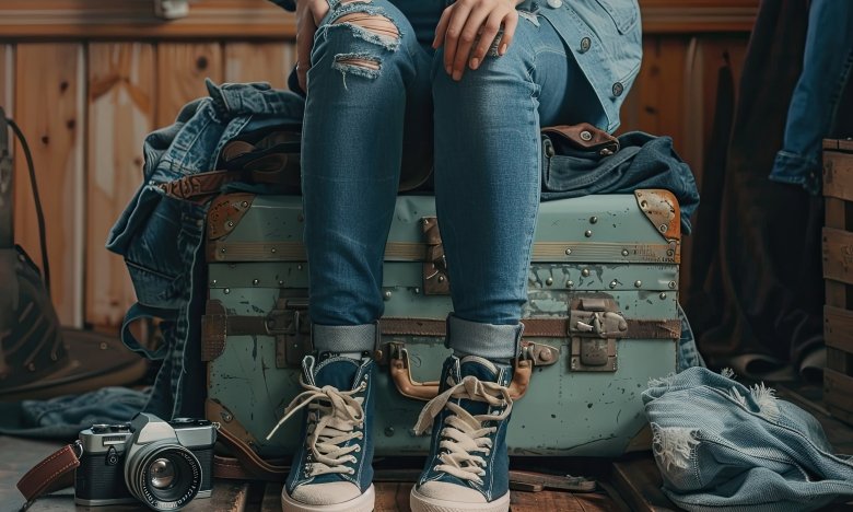 Застарілі джинси, фото