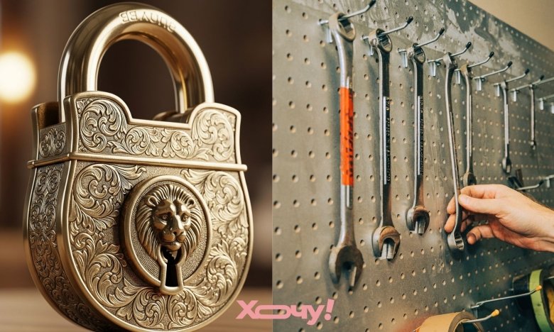 Лайфхак, как открыть замок без ключа