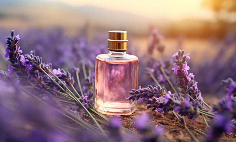 Духи с запахом лаванды, фото