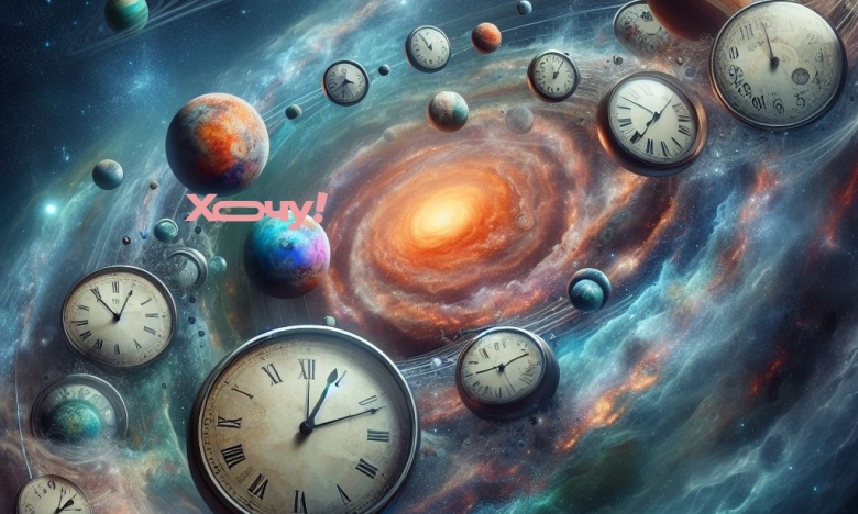Всесвіт, годинники, картинка