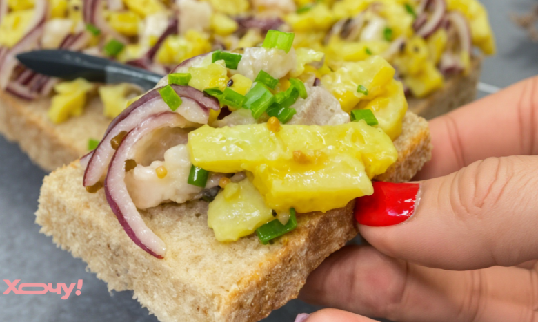 как приготовить салат с сельдью