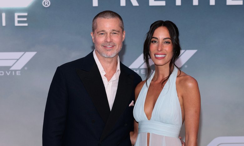 Бред Пітт та Інес де Рамон. Фото: Getty Images