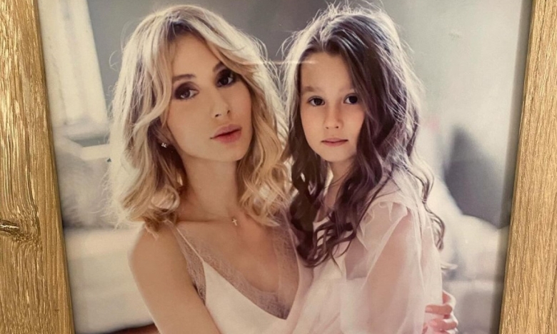 Светлана Лобода с дочерью Евангелиной, фото