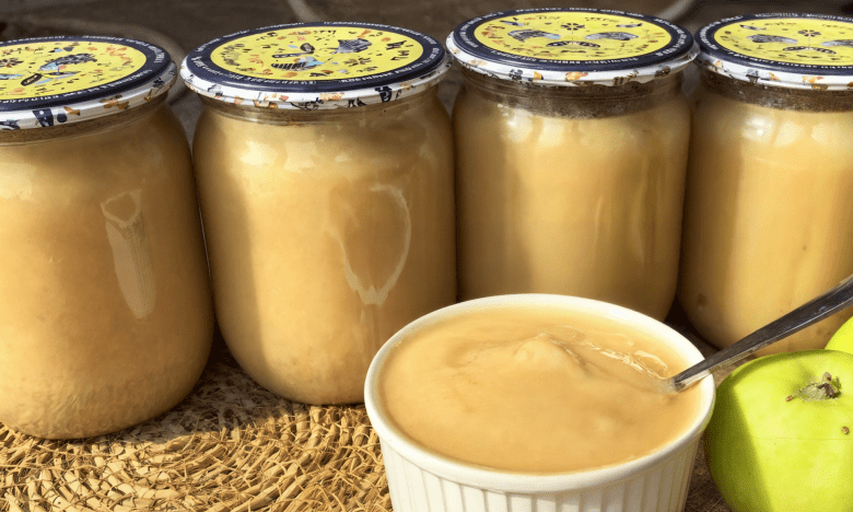 как закрыть на зиму яблочный крем