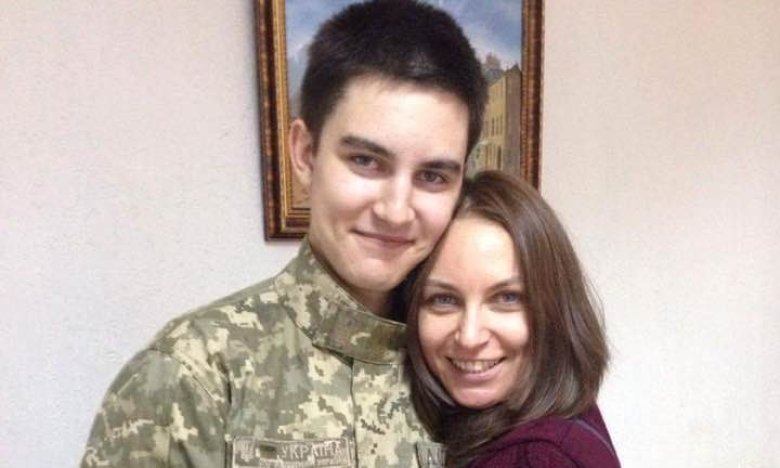 Лора Созаєва з сином Павлом