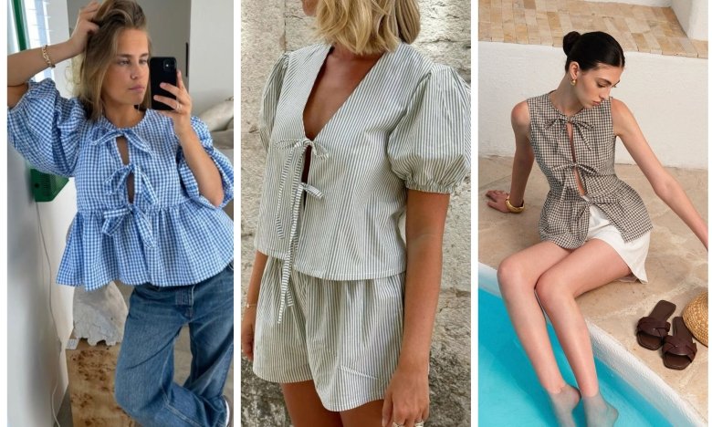 Модный топ на лето.