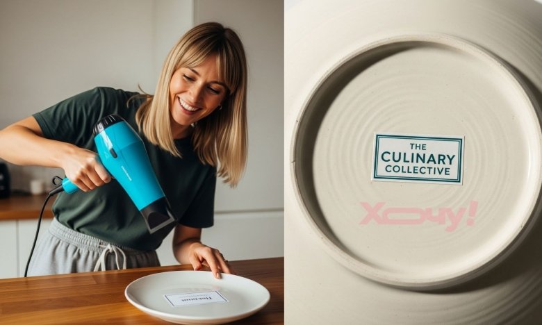 Спосіб швидко прибрати липкий клей етикетки