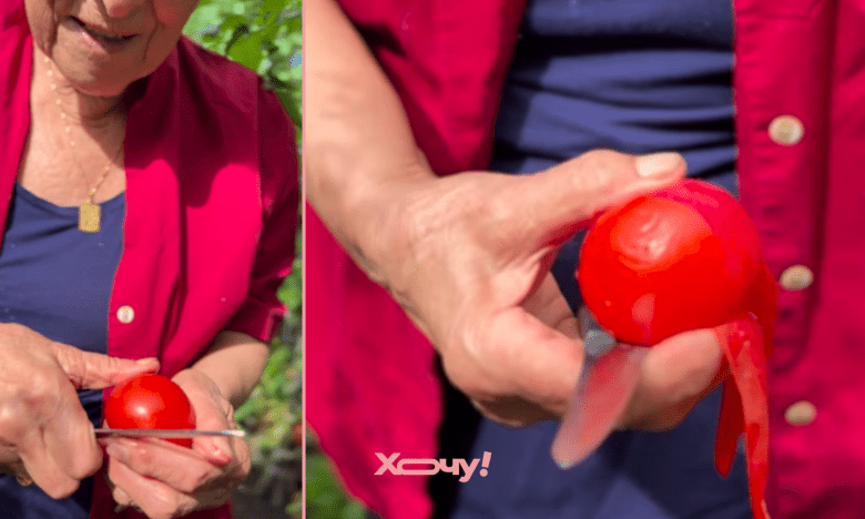 как чистить помидоры от кожуры