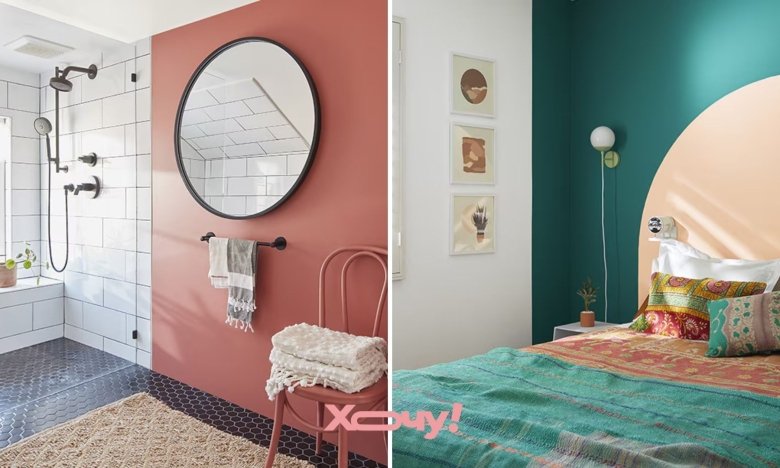 Модні кольори для акцентних стін