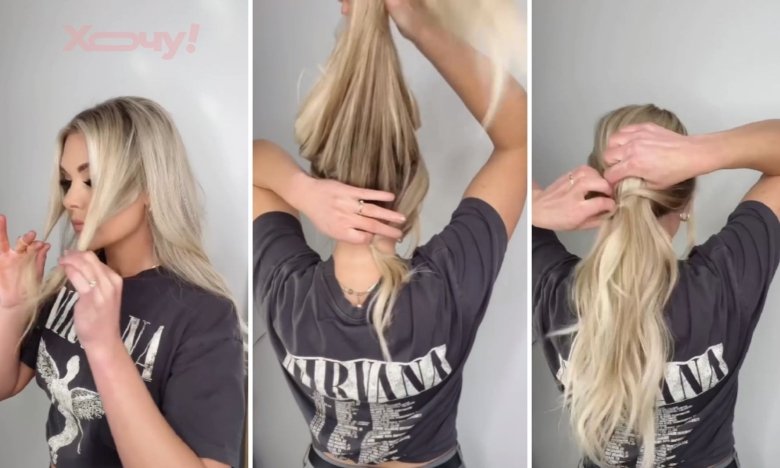 Спосіб для розпущеного волосся