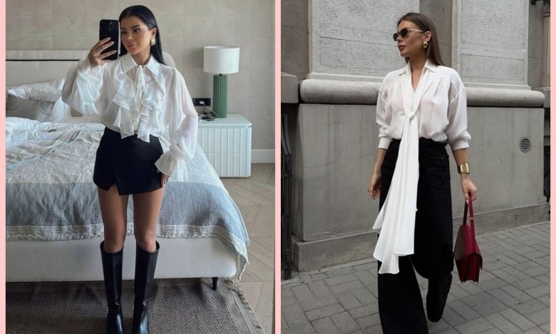 Біла сорочка в образах, фото