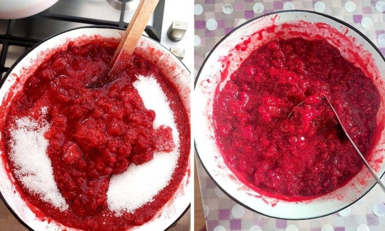 как заморозить малину