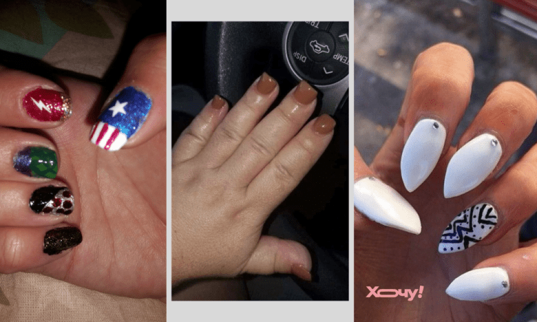 Страшний манікюр своїми руками, фото