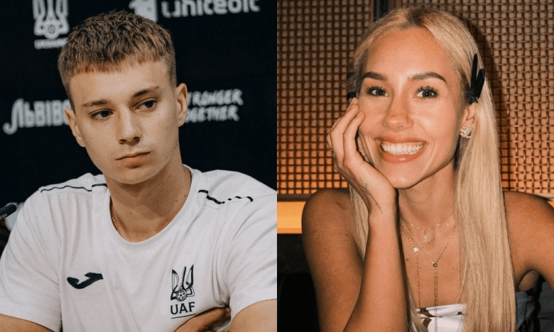 Даша Квіткова та Володимир Бражко після заручин