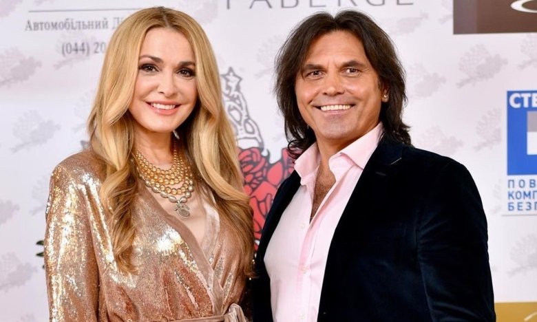 Ольга Сумская и Виталий Борисюк в день своей свадьбы