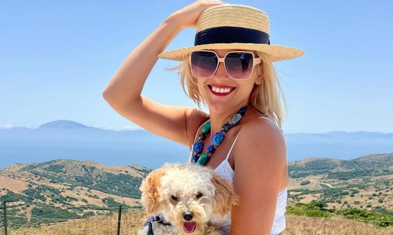 Ірина Федишин на відпочинку в Іспанії