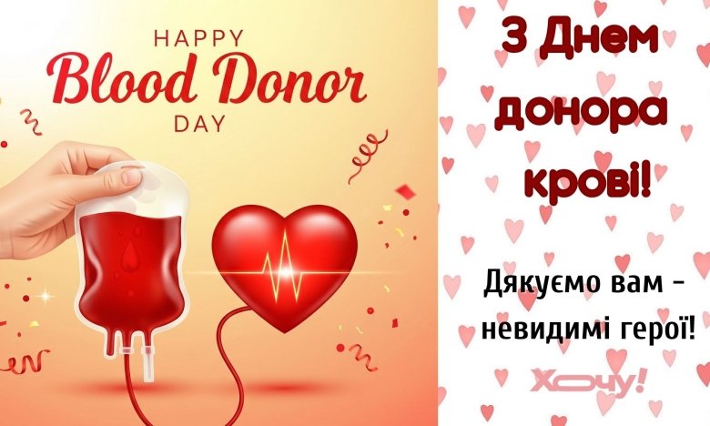 Міжнародний день донора крові 2025