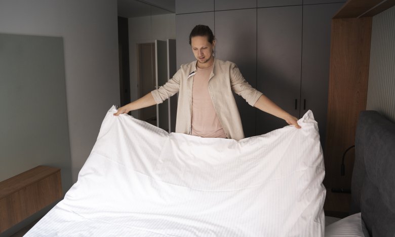 як правильно прати постіль