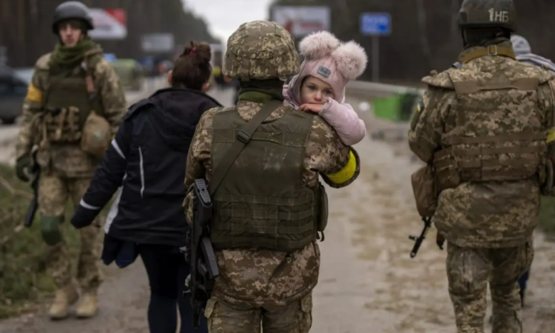 Военные ВСУ, дети, фото