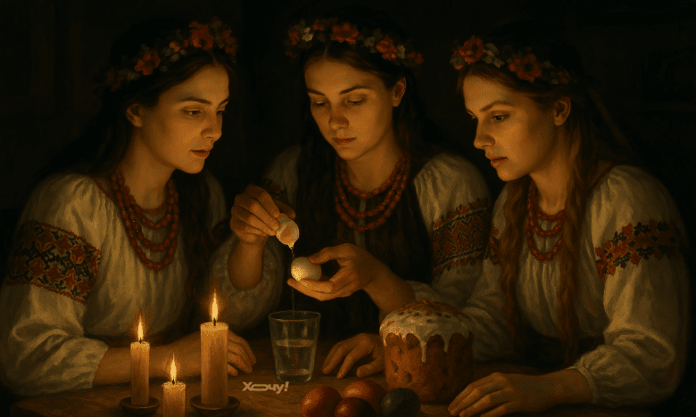 Ворожіння на Великдень, фото