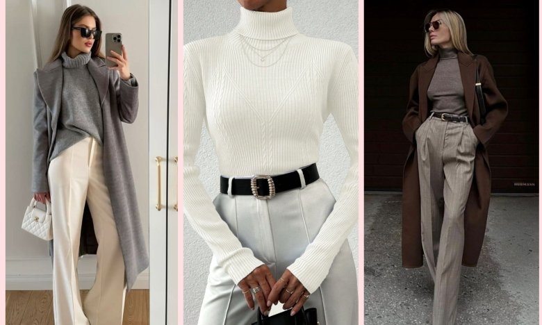 Модные гольфы для женщин 2025