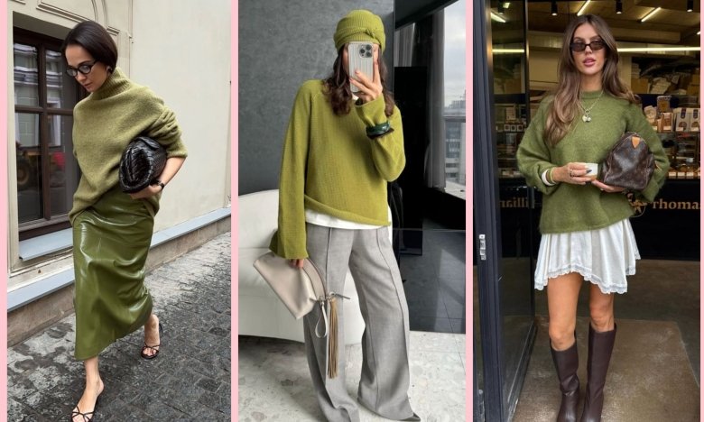 Фісташковий светр, фото