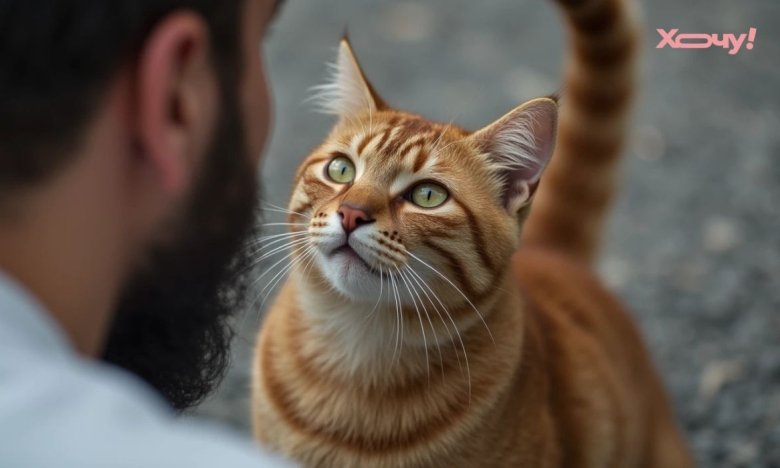 Як зрозумти кота за його поведінкою та рухами хвостом