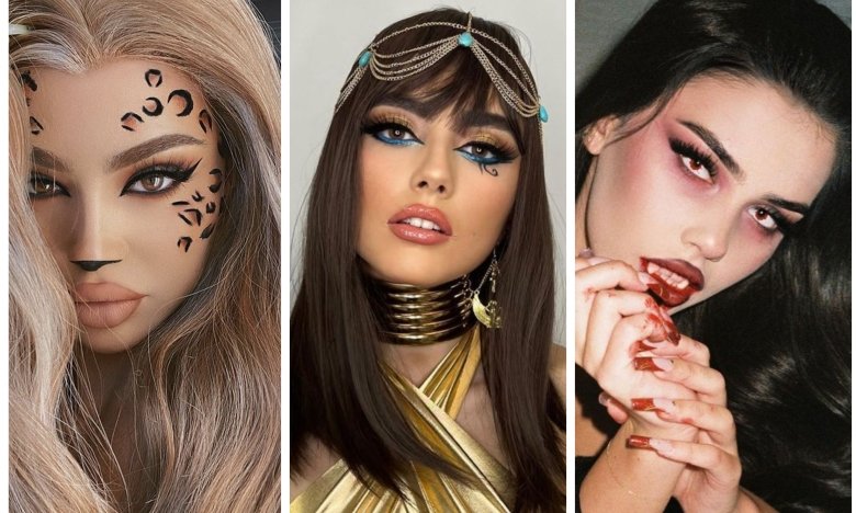 Макіяж на Гелловін, фото