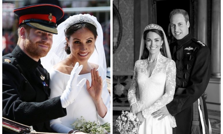 Самые известные свадьбы в британской королевской семье.