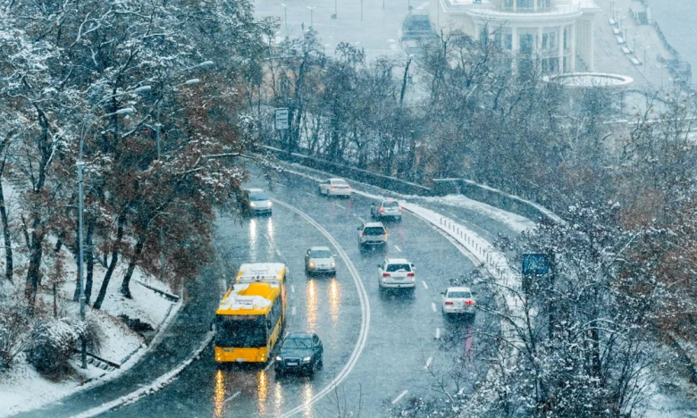 Киев зимний, фото