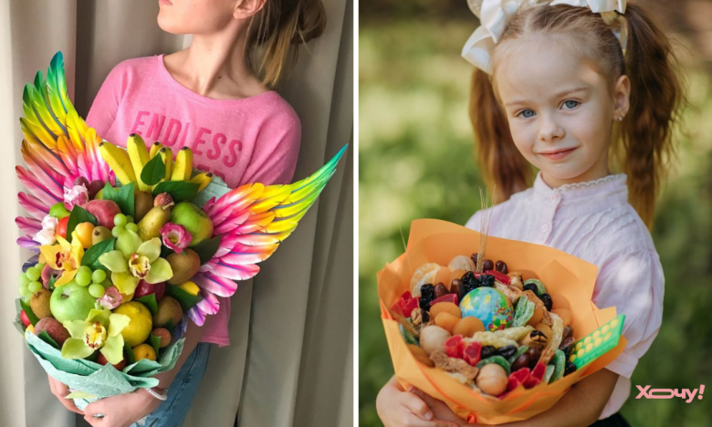 Як зробити букет на 1 вересня, відео