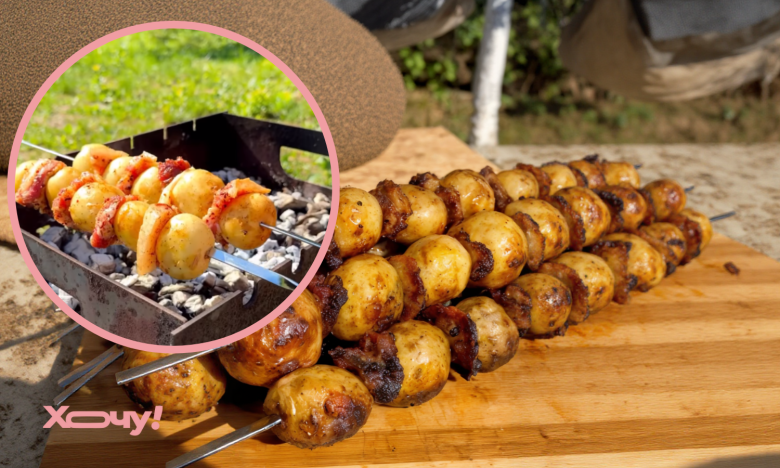 как приготовить картофель на мангале