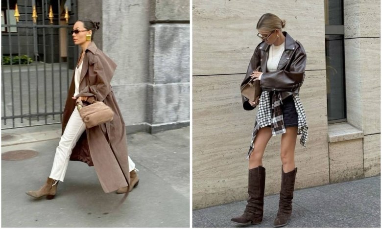 Как стилизовать ковбойки этой осенью, фото