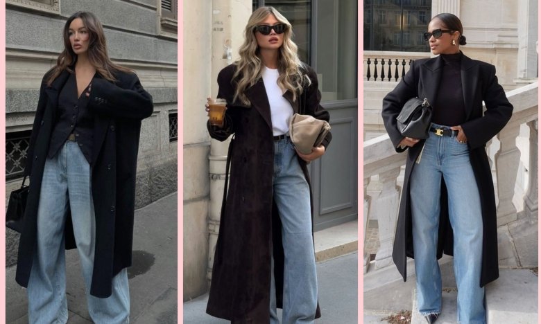 Модные джинсы женские 2025, фото