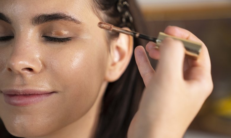 «Поджаренный» мейкап фото: соцсети