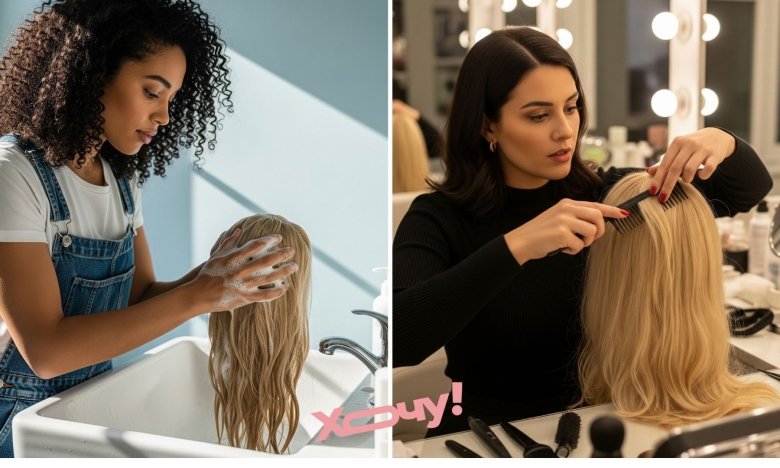 Уход за париком