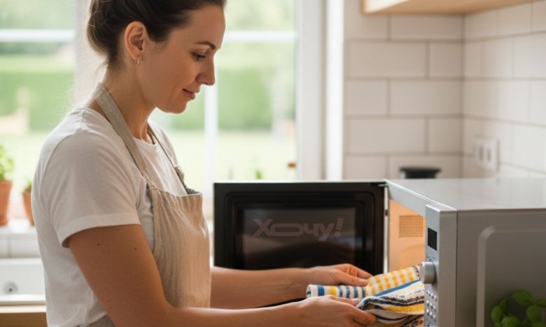 Способ от пятен для кухонных полотенец