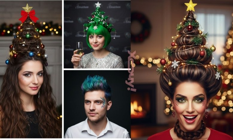 Майстер-клас зачіски ялинка