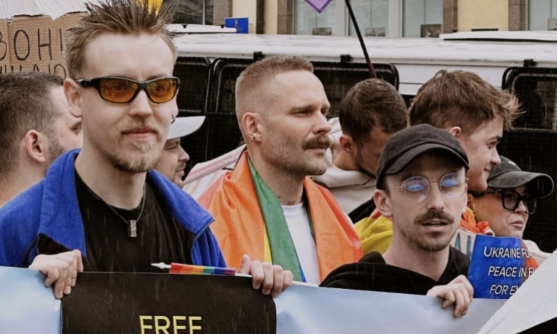 Владимир Завадюк на ЛГБТК+ прайди